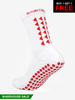 LIMITED EDITION GRIP SOCKS 3.0 - White & Red - WAREHOUSE SALE - Gain The Edge Official