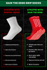GRIP SOCKS 2.0  MidCalf Length - Red - Gain The Edge Official