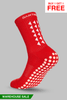 GRIP SOCKS 2.0  MidCalf Length - Red WAREHOUSE SALE - Gain The Edge Official