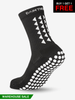 GRIP SOCKS 2.0 MidCalf Length - Black - WAREHOUSE SALE BUY 1 GET 1 FREE - Gain The Edge Official