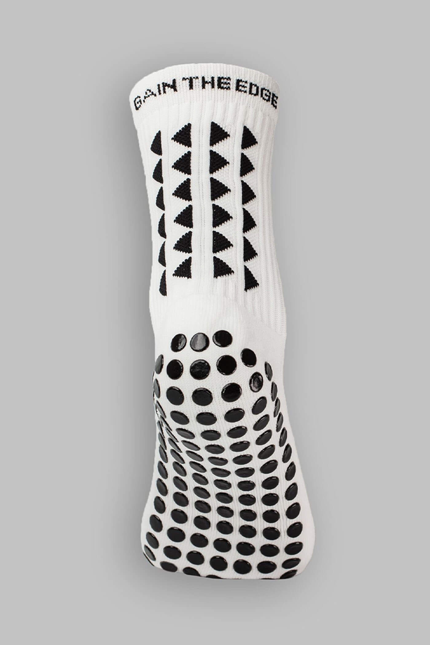 GRIP SOCKS 2.0  MidCalf Length - White - Gain The Edge Official