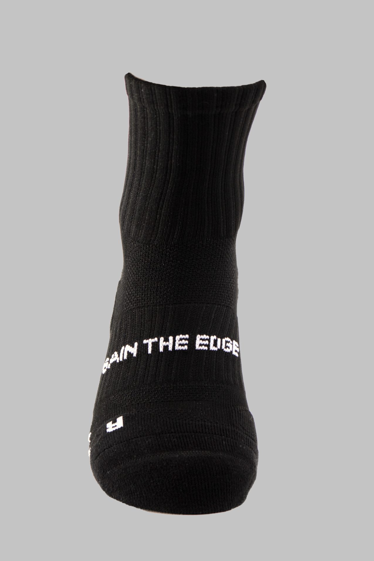 Grip Running Socks Quarter Length - Black - Gain The Edge Official