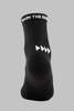 Running Socks Quarter Length - Black - Gain The Edge Official