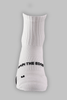Grip Running Socks Quarter Length - White - Gain The Edge Official