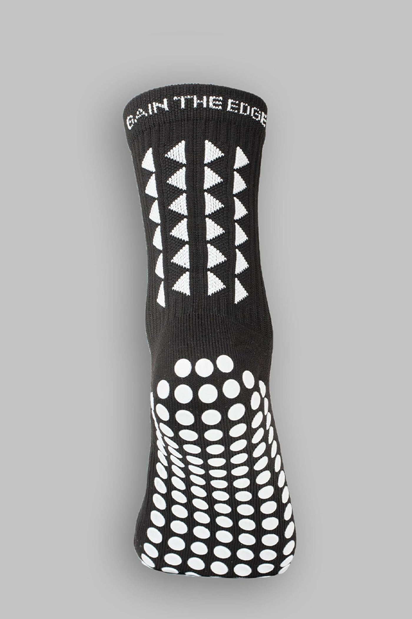 GRIP SOCKS 2.0 MidCalf Length - Black - Gain The Edge Official